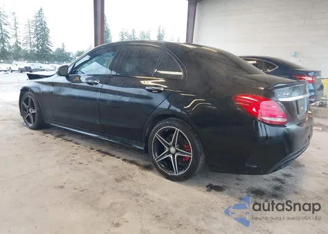 2016 Mercedes-Benz C 450 Amg 4Matic z USA, uszkodzony, nr VIN 55SWF6EB6GU113998